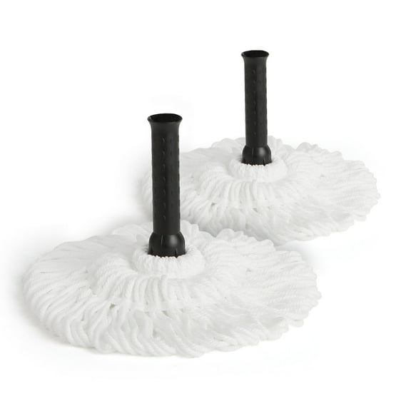 Eyliden Microfiber Replacement Refill Cotton & Microfiber Mop Pad Cloth Heads, 14in