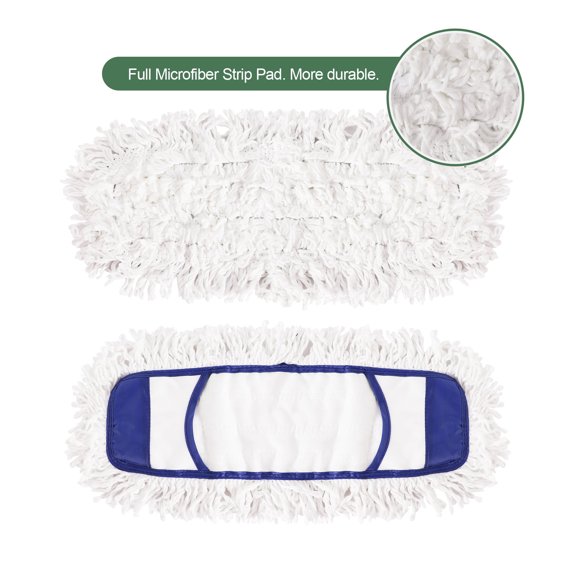 Eyliden Microfiber Replacement Reusable 1 Pack of 2PCS19''x7'' Wet Dry