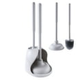 thumbnail image 1 of Eyliden Toilet Brush and Plunger Set for Adult Toilet Cleaning, Gray, 1 of 5