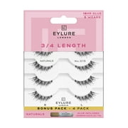 Eylure 3/4 Length Light & Wispy No. 015 Eyelashes, Multipack