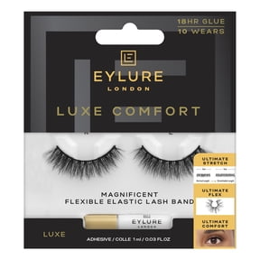 Eylure Luxe Comfort Faux Mink False Eyelashes, Magnificent