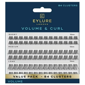 Eylure Volume & Curl Cluster Pack, 84 count