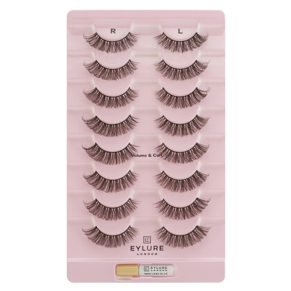 Eylure Volume & Curl No.605 Eyelash Multipack