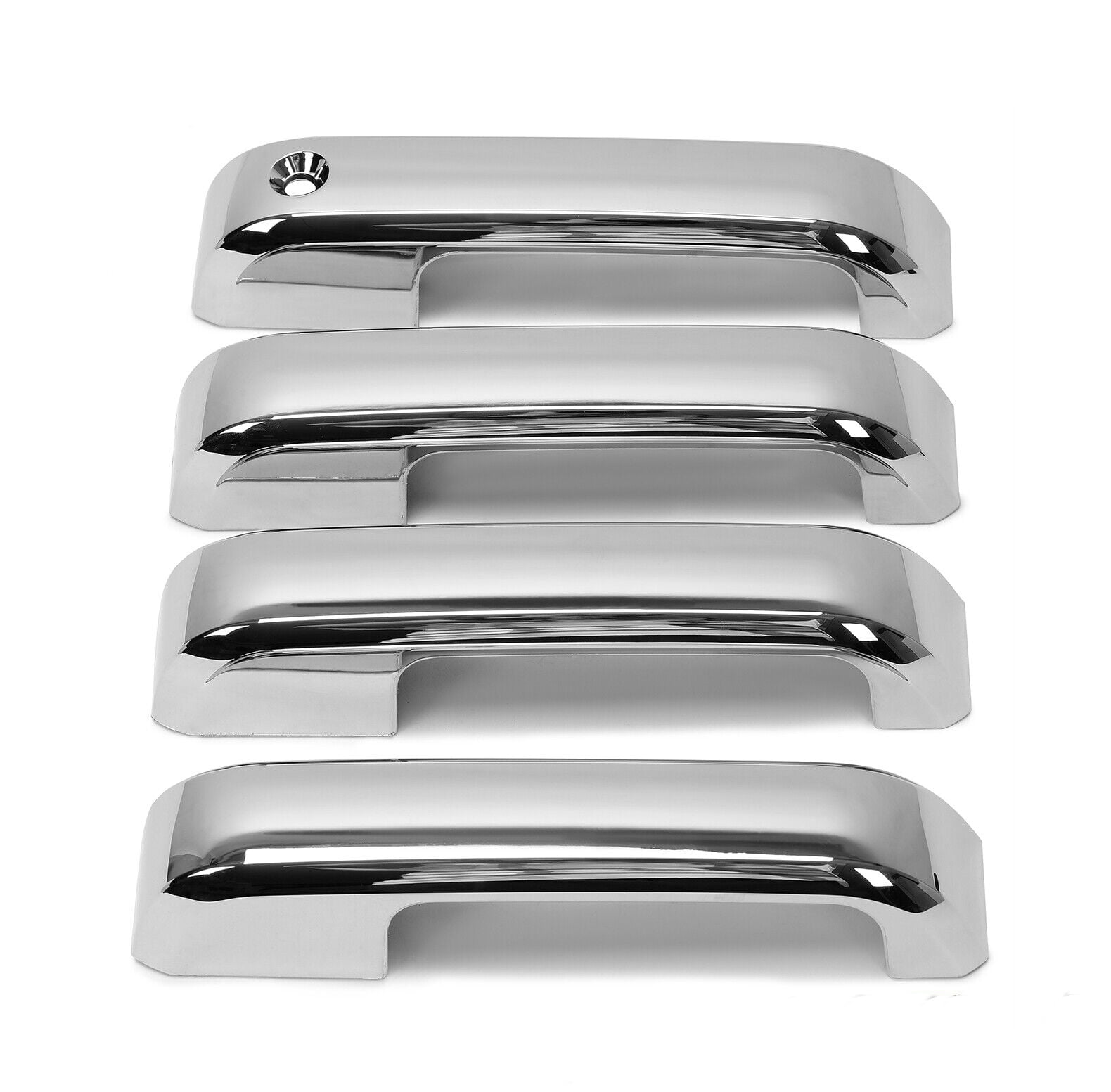 Eynpire 7046 Chrome Exterior 4 Door Handle Cover Compatible with 20152019 Ford F150 & 20172019