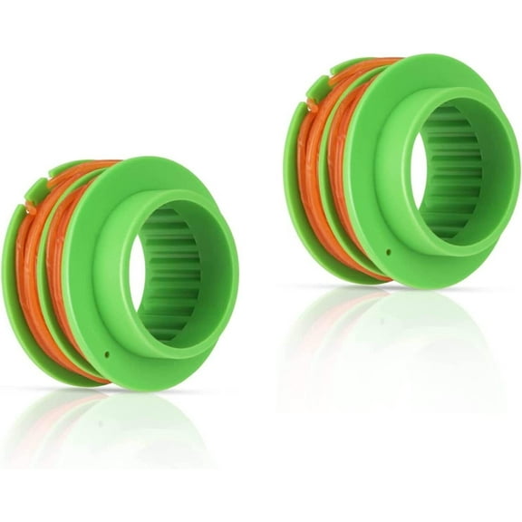 Eyoloty AS1300 String Trimmer Spool Compatible with EGO 15inch ST1500 ST1500-S 0.095" Weed Eater Auto-Feed Twist Dual Line (2 Pack)