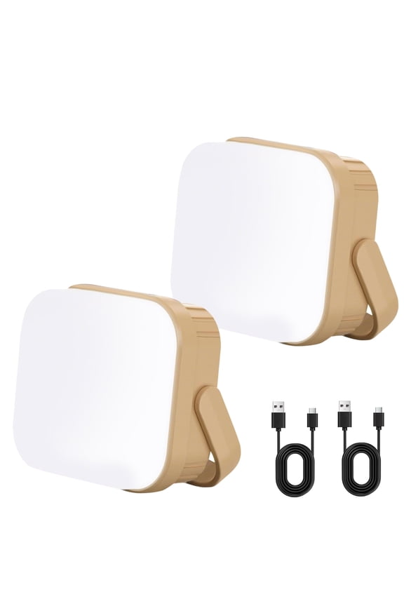 2 Pack Camping Light, Lightweight Tent Light with Hook, 3 Modes Lighting Portable Camping Lantern for Outdoors Camping Hiking Climbing Hiking Tent