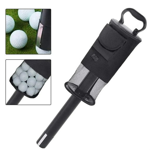 Eyotto Golf Ball Retriever, Golf Ball Pickup with Bag, Pick Up Tool for Golf Ball, Golf Ball Collector Up for 75 Balls