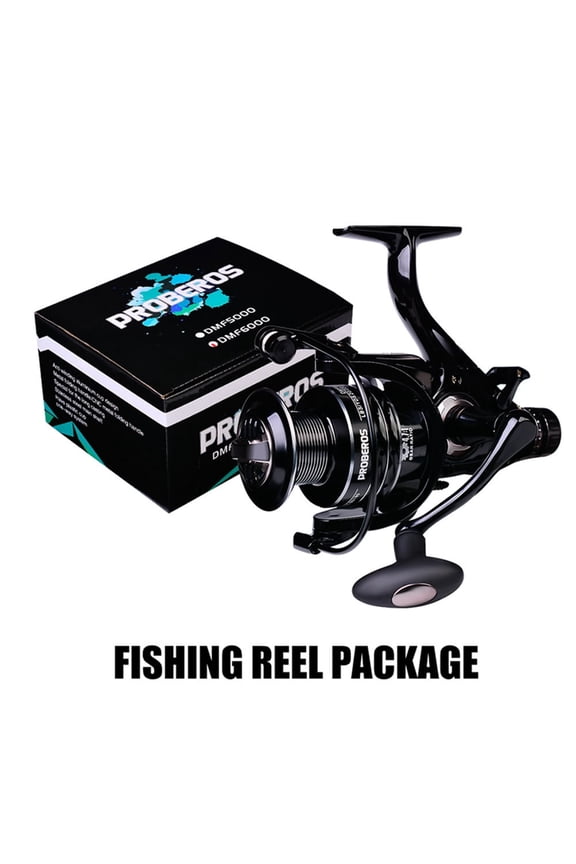 One-handed Reel All Metal Double Cup Fishing Reel, Double Brake Fishing Line Reel Fishing Accessories