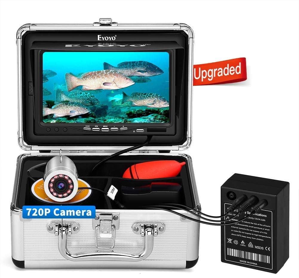 Eyoyo Underwater Fishing Camera, Ice Fishing Camera Portable Video