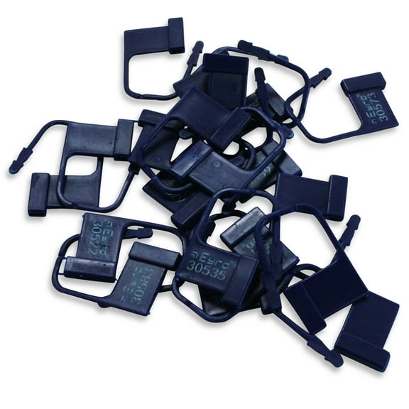 Eyro Plastic Padlock | Individually Numbered Disposable Plastic Security Seal | Temporary or Long Term Lock - Pack of 50