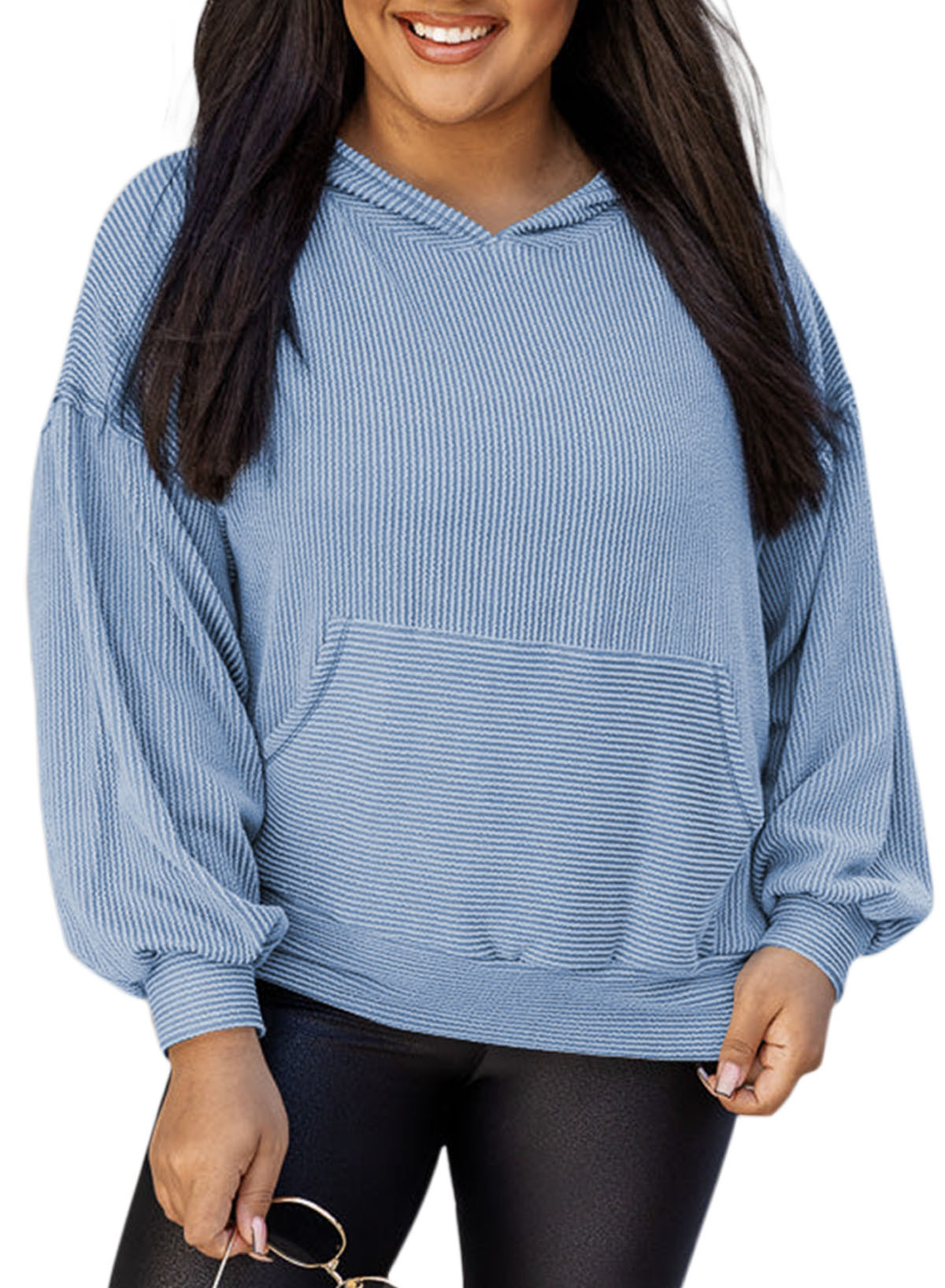 Eytino Plus Size Hoodies for Women Oversized Long Sleeve Hoodies Casual