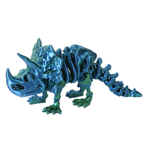 3D Printed Dragon with Articulated Joints for Adult, 3D Printed Dinosaur Fidget Toys Decor for Stress Relief
