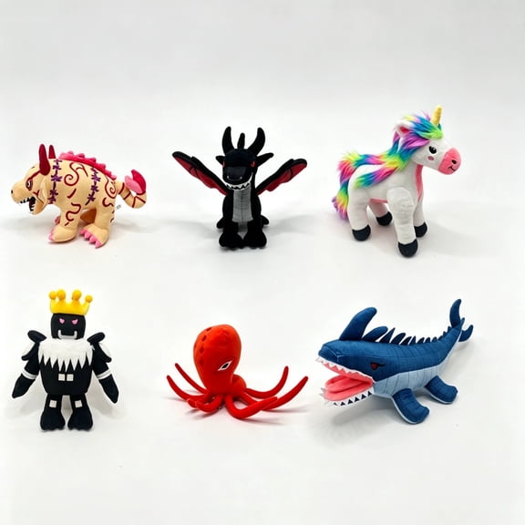 Eyucdvc 6 Pack Steal An Egg Plush Toys,12" Game Character Stuffed Figure,Gifts for Fans