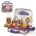 Eyucdvc Fast Food Play Food Toys for Kids Toddler Children Toy Kitchen