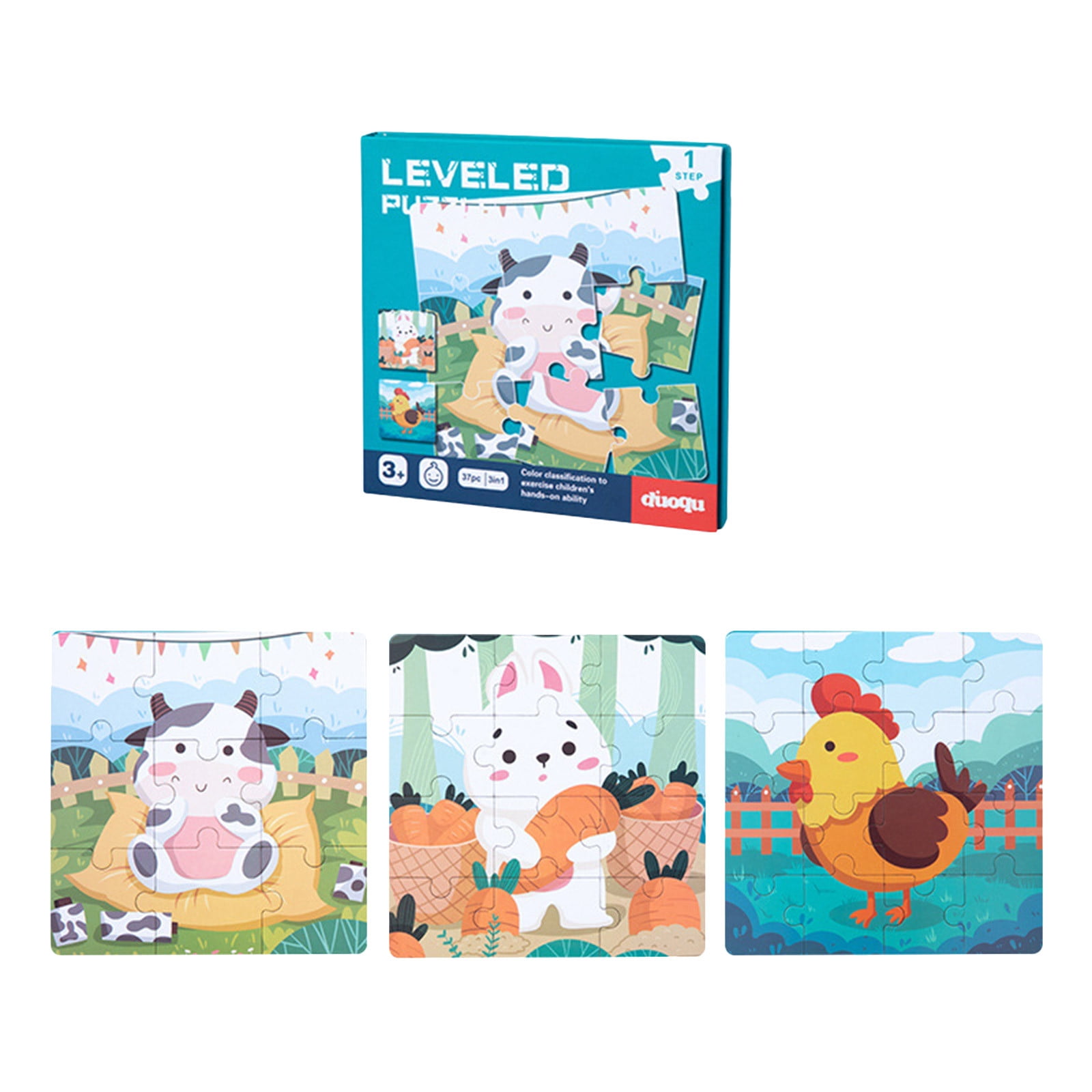 4 in 1 Magnetic Puzzle - Adventure