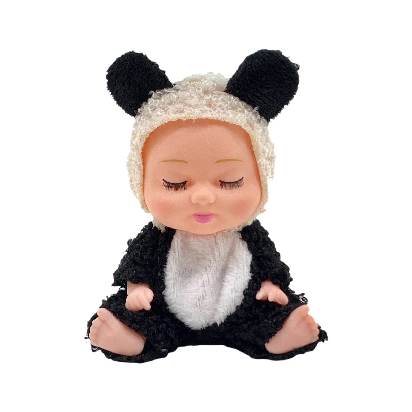 Mini Baby Dolls, Baby Toy Doll, 5 inch Lifelike Baby Dolls with Cute ...