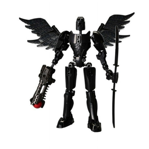 EyucdvcRobot 13 Joint Movable Printed ToyWing Puppet DIY Decompression Tool Mechanical Heavenly Weapon Versatile Shaped Doll