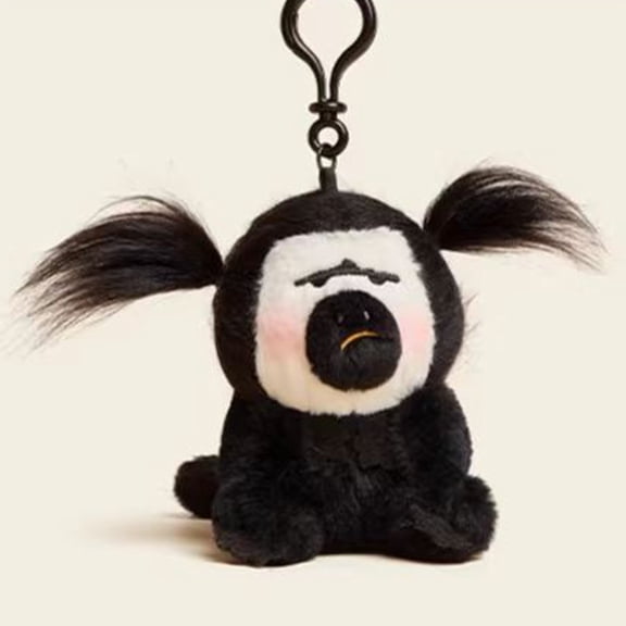 Plush Keychain for Bag Backpack Stuffed Animal Monkey Christmas Present Gift Stocking Stuffers for Kids Teens