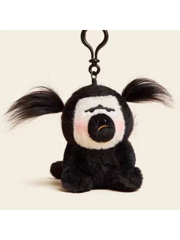 Plush Keychain for Bag Backpack Stuffed Animal Monkey Christmas Present Gift Stocking Stuffers for Kids Teens