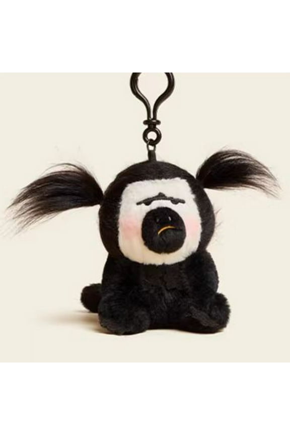 Plush Keychain for Bag Backpack Stuffed Animal Monkey Christmas Present Gift Stocking Stuffers for Kids Teens