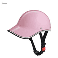 thumbnail image 1 of Eyucdvc Retro Baseball Cap Style Half Bike Helmet Adjustable Protective PU Headgear for Adult Men Women Cycling Scooter Riding, 1 of 5