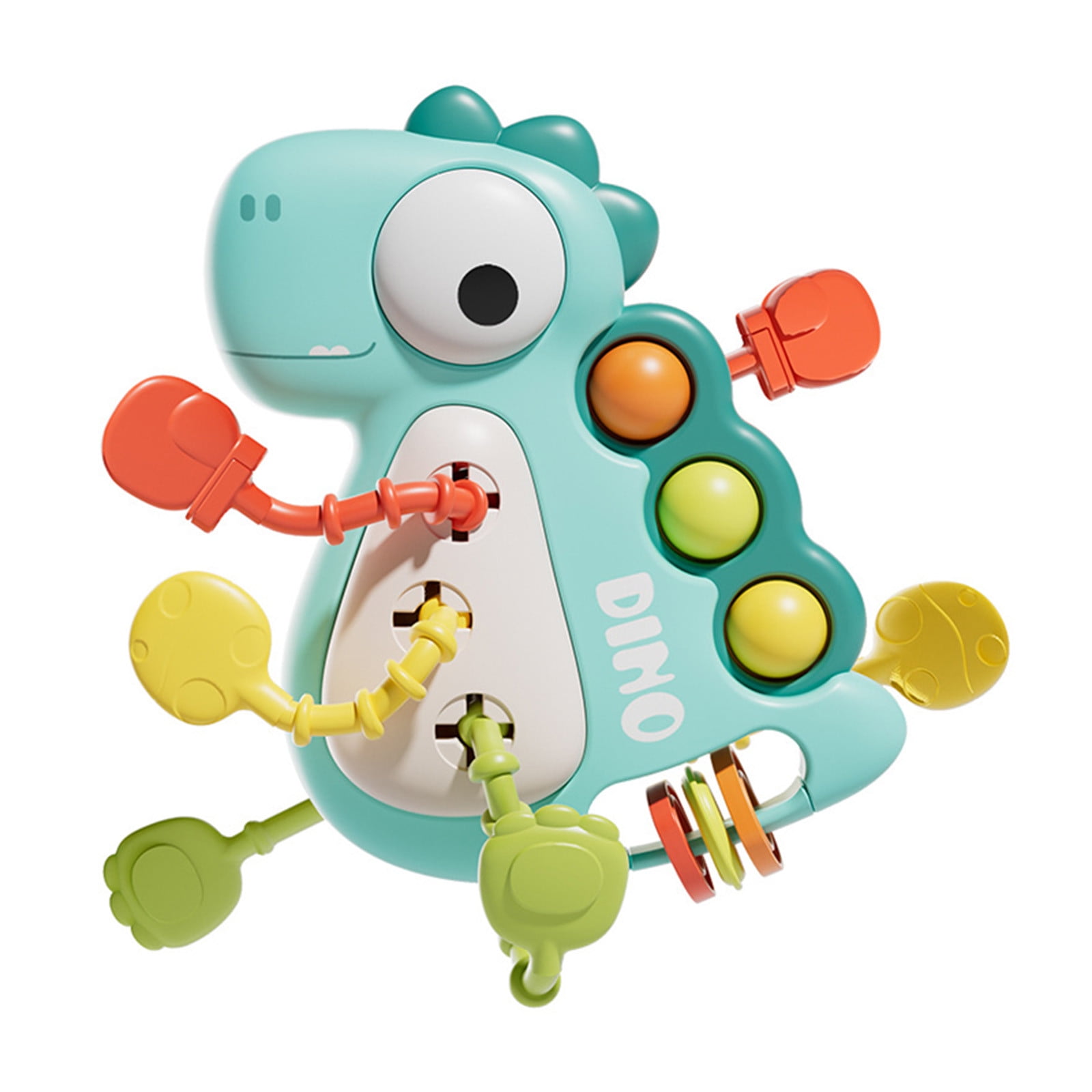 Eyucdvc Toy for Baby 18+ Months, Cute Dinosaur Baby Sensory Teething ...