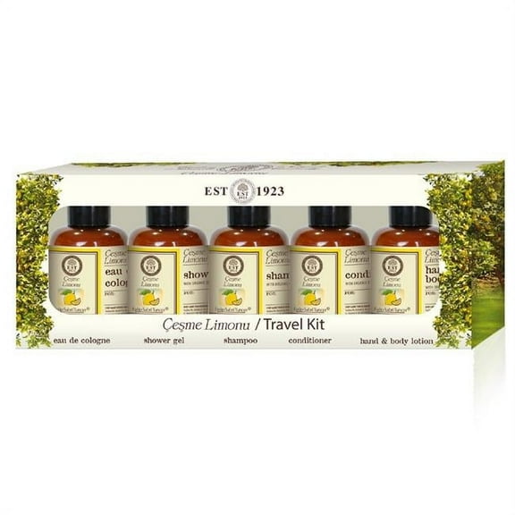 Eyup Sabri Tuncer Cesme Lemon Travel Kit - Tsa Approved (Type Body Care Sets)