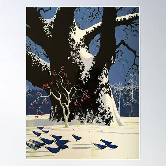 Eyvind Earle Poster, 8x12 UNFRAMED