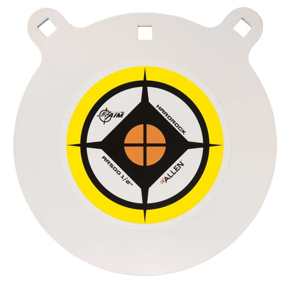 Ez Aim 10" Hardrock Ar500 Steel Gong Shooting Target, Multi-Color