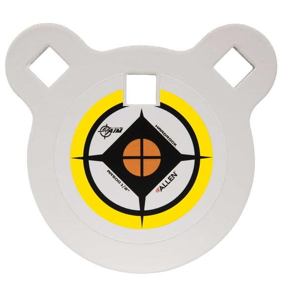 Ez Aim 4" Hardrock Ar500 Steel Gong Shooting Target, Multi-Color