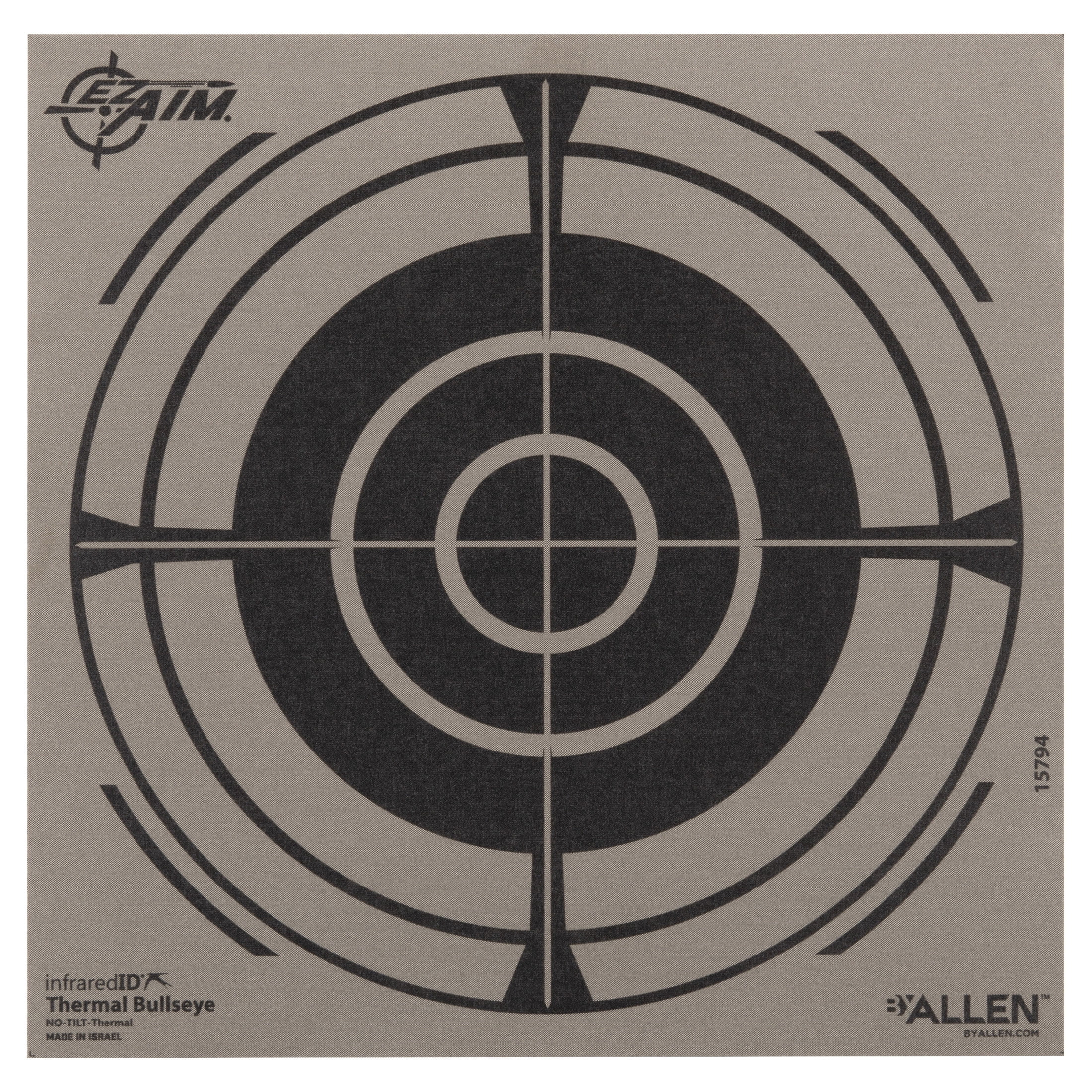 Ez Aim Adhesive 8" Thermal Bullseye Target, Multi