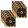 thumbnail image 1 of Ez Aim Adhesive Splash Reactive Paper Shooting Targets, 12" Bullseye, 12" x 12", 5-Pack, Black, 2 Pack, 1 of 7