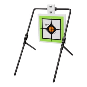 Ez Aim Ar500 7" Square Shooting Practice Shooting Target Steel Target with Stand, Model 8880A