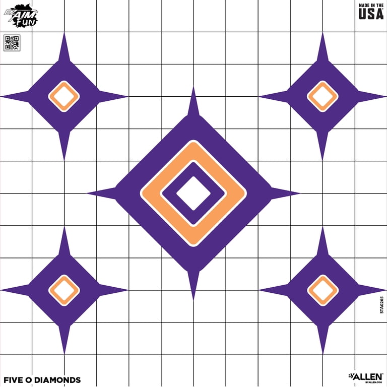 Ez Aim Fun Paper Shooting Targets, Dialing In More Fun, 12 In