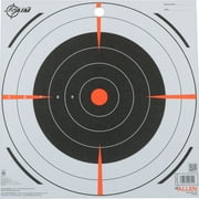 Ez Aim Paper Shooting Targets, 12 In Bullseye, 13-Pack, Black & Orange