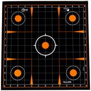 Ez Aim Splash Sight-in Paper Shooting Targets, 12"W x 12"H, 5-Pack, Black