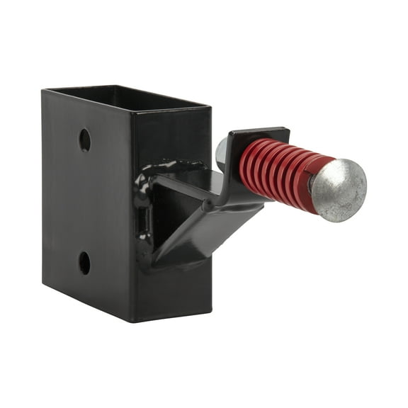 Ez Aim Steel Gong Hanger Target With Recoil Spring, For 2" X 4" Mount, 2.3 Lbs, Black