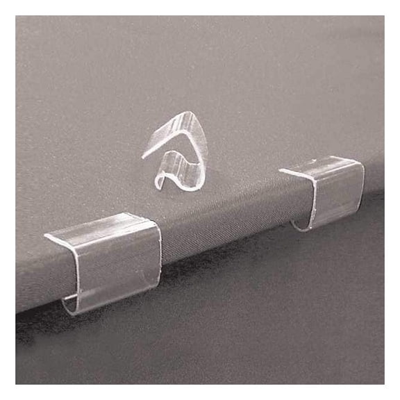 Ez Clip by Fastenation Table Cloth Clip,Rigid PVC,PK100 EZTCC
