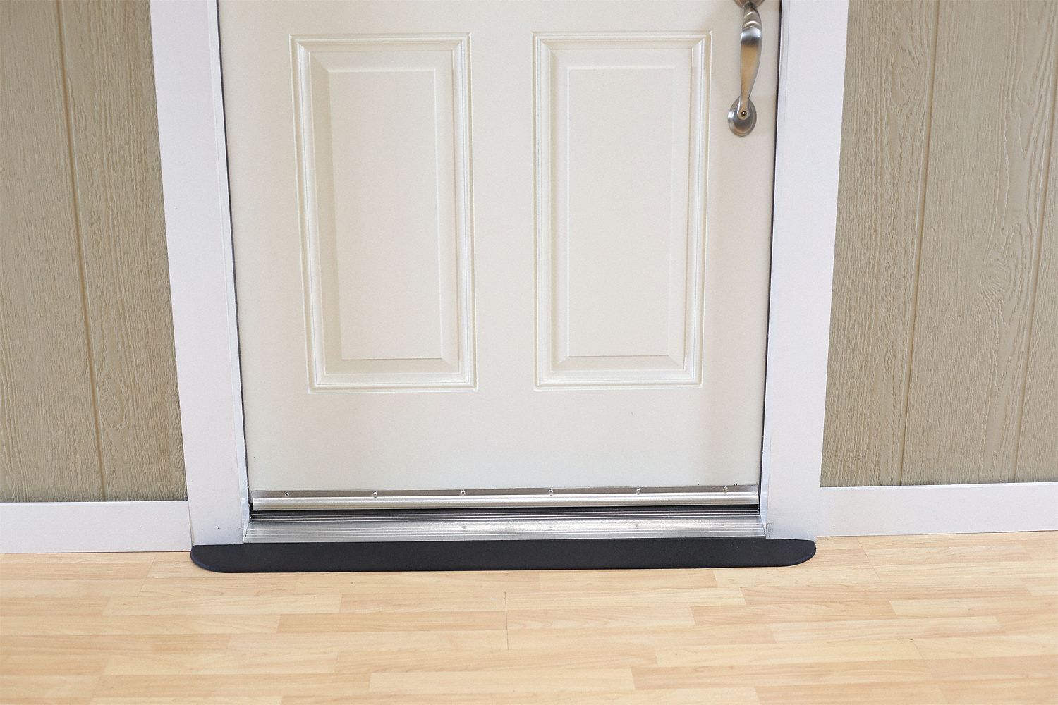 Black Ada Ramp Ez Edge ADA Compliant Ramp,Matte,Black,1/2