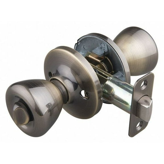 Ez-Flo Eastman Knob Lockset, Mechanical, Cylindrical 57788