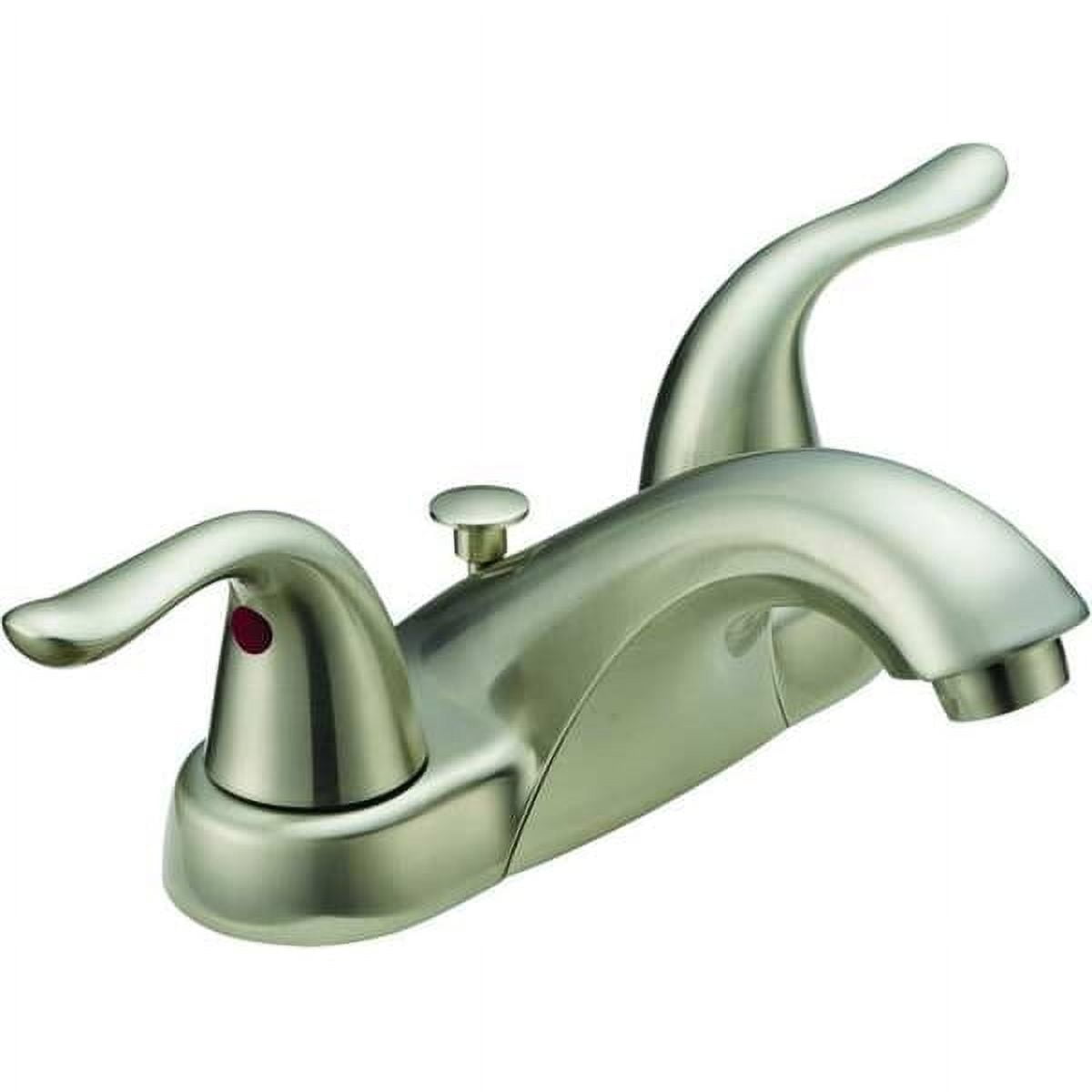 EzFlo Eastman Low Arc,Brushed Nickel,EZFLO,Metal 10191