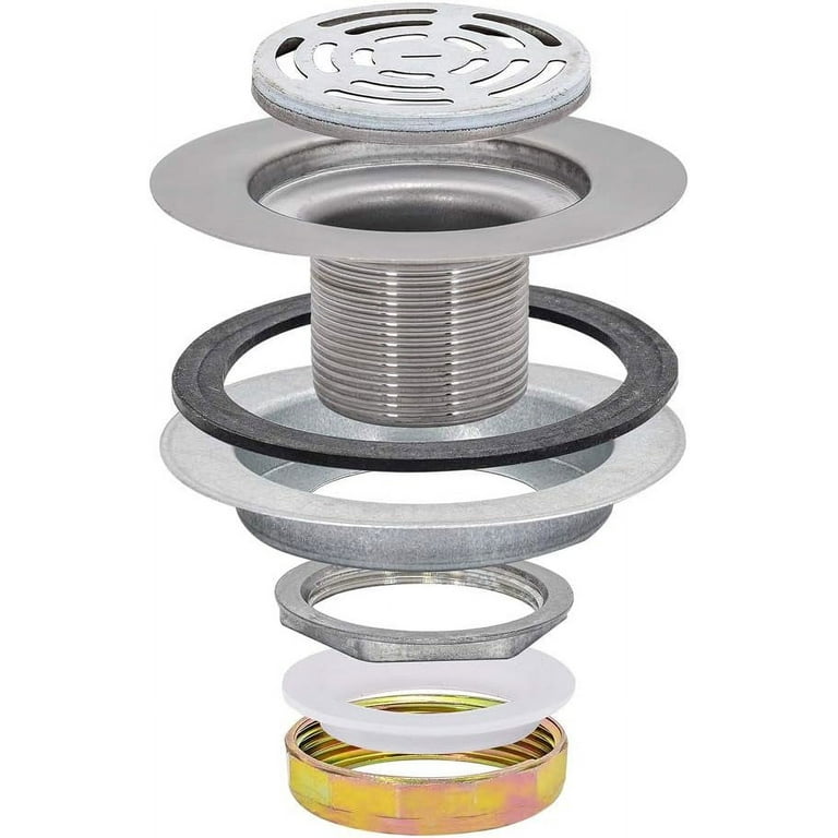 EZ-FLO Stainless Steel Flat Top Strainer for Mobile Home