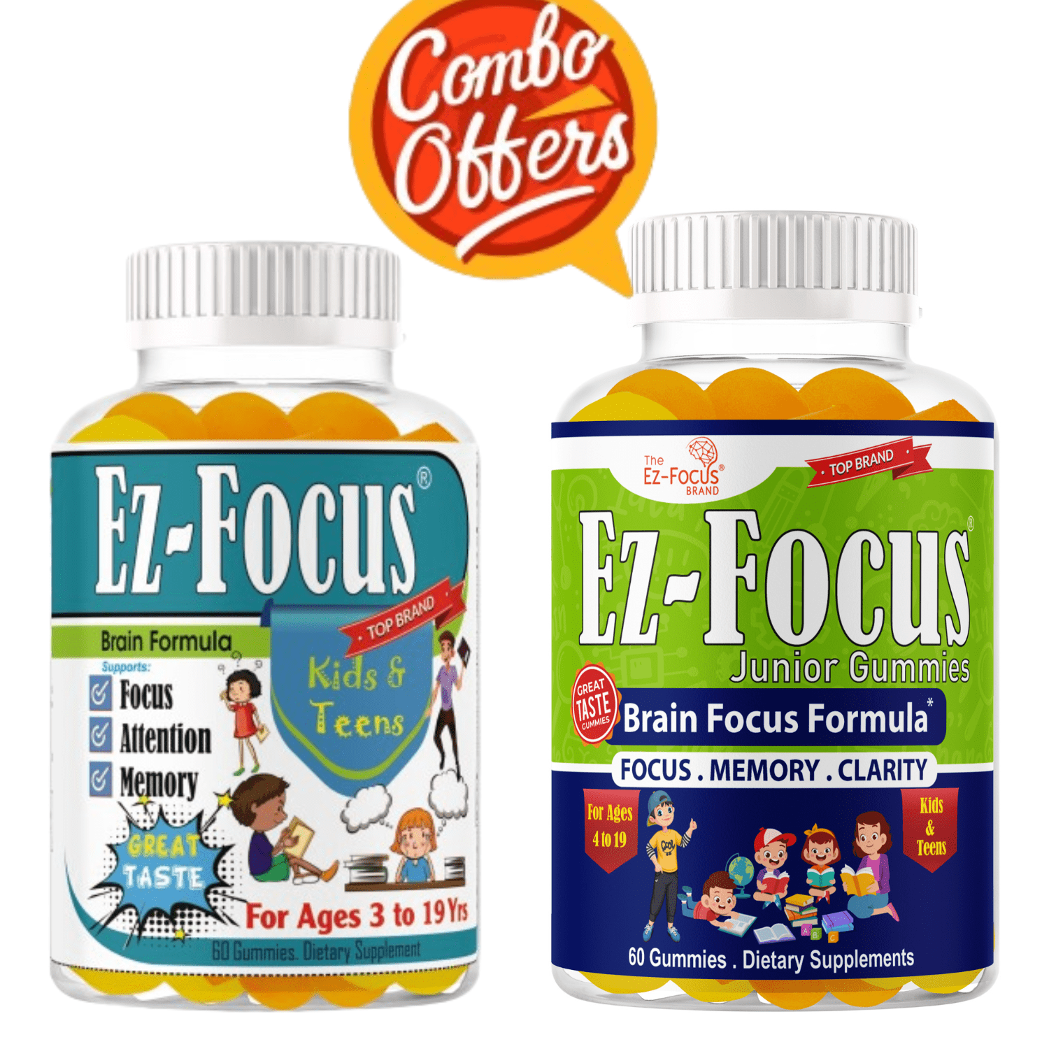 Combo Ez Focus Brain Booster Kids Supplements, Nepal | Ubuy
