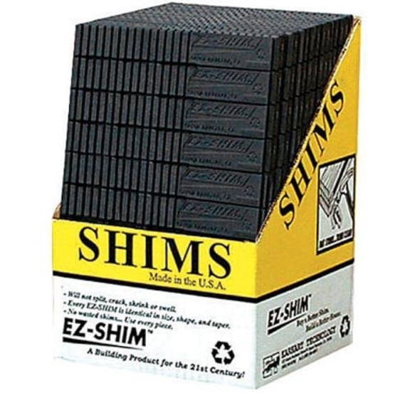 Ez Shim Heavy Duty Black 7.9 " Plastic Plastic Bulk Bulk