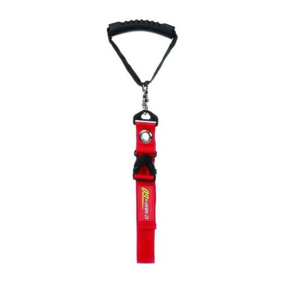 Ez Wrap N Go Strap with Handle,Red, Nylon,16 in. L EZWRANGOSYS