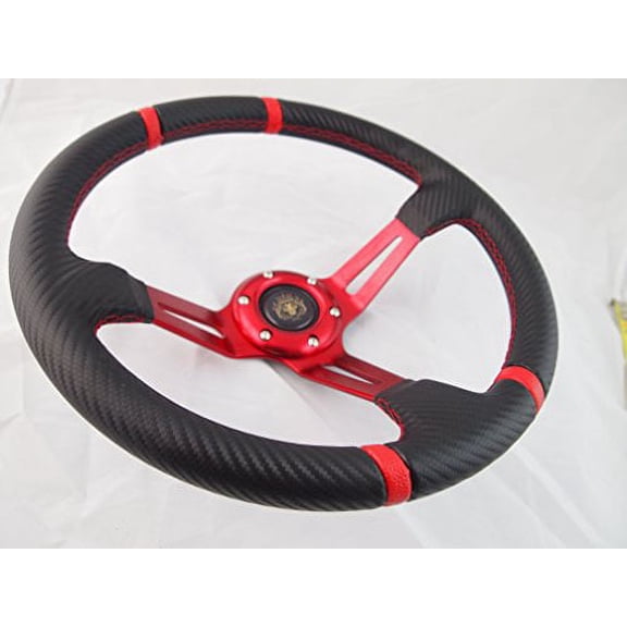 Ez-go 4 Polaris Ranger Steering Wheel Golf Cart W/ Adapter 3 Spoke Club Car"