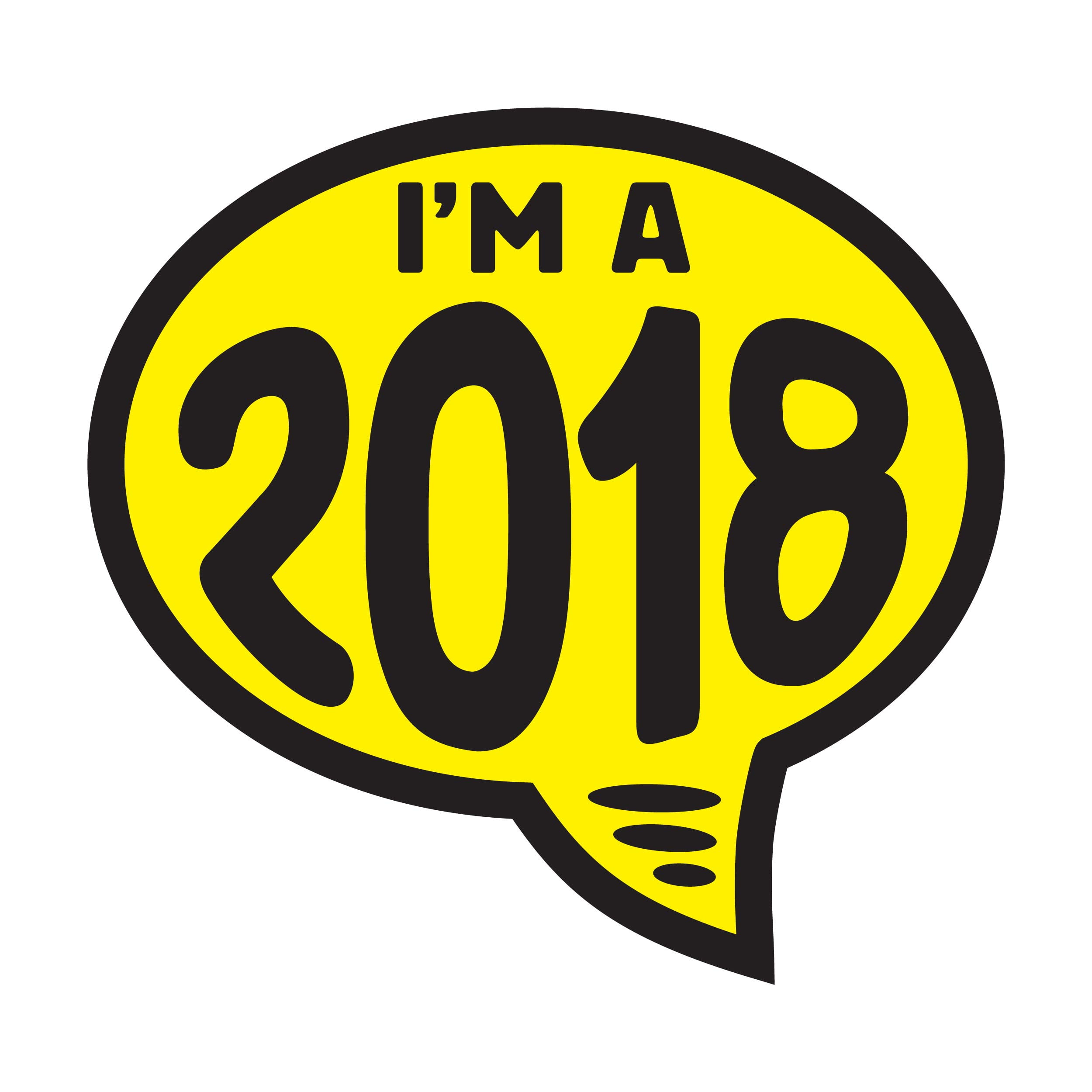 Ezline Vinyl Year Slogan Bubbles for Car Lots 1 Dozen Windshield Decal