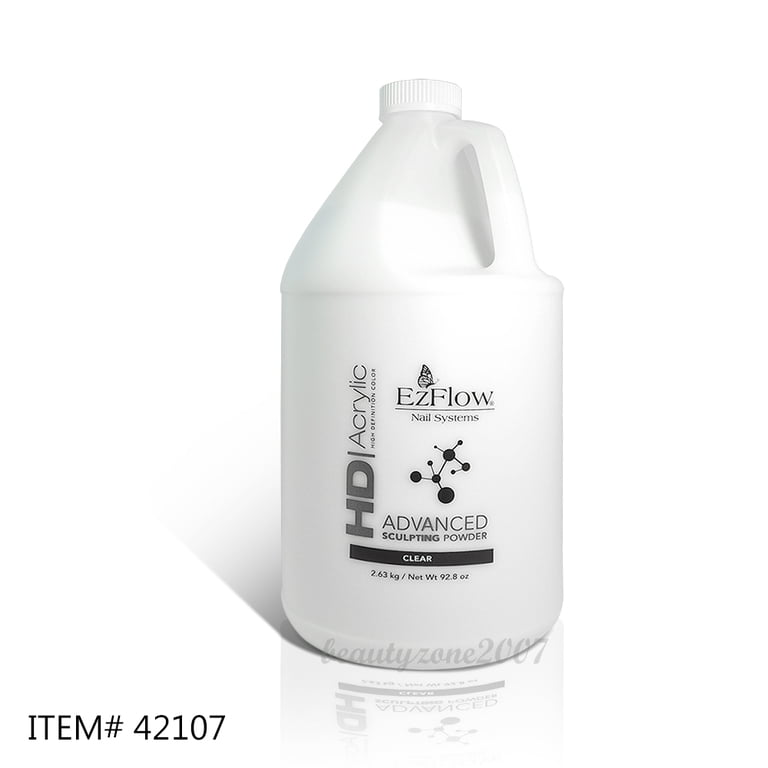 EzFlow HD High Definition Acrylic Powder - Clear Bulk 92.8 oz
