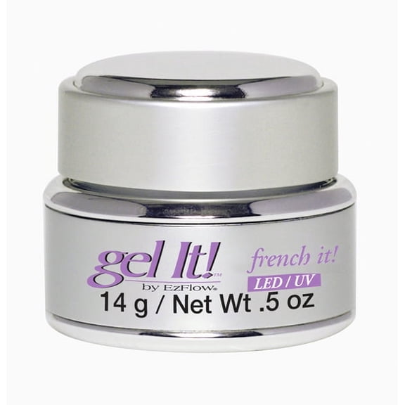 EzFlow LED/UV Gel It! French It! 14 g / Net Wt. 0.5 oz