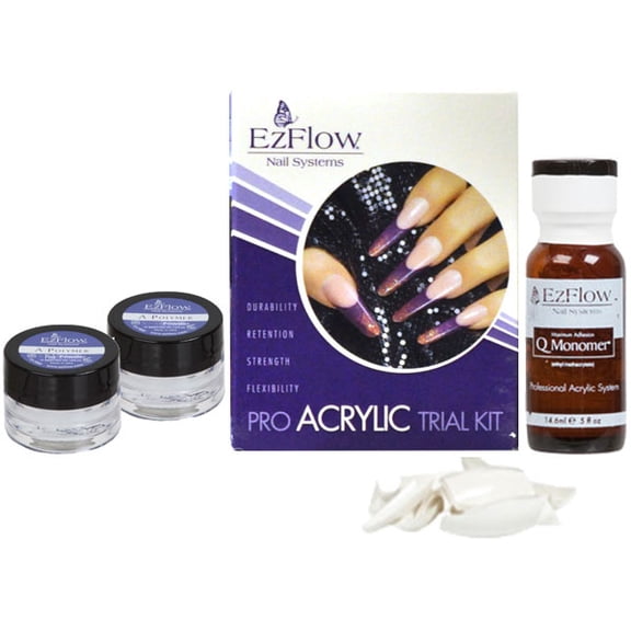EzFlow Pro Acrylic Nails Trail Kit